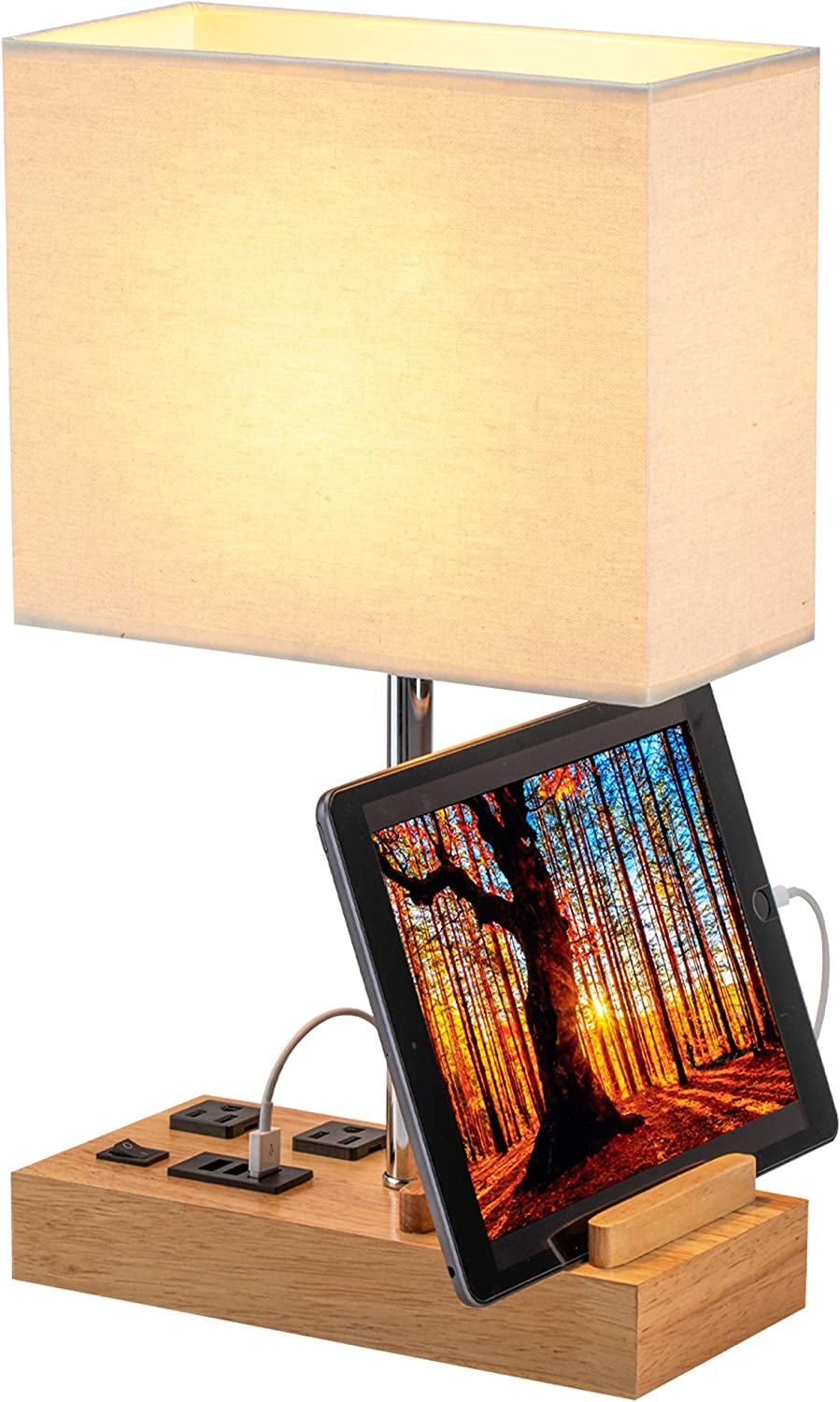 Illuminate Your Life While Charging Everything Under the Sun: The Lamp That Doubles as a DIY Phone Stand with Extra Juice Stations!