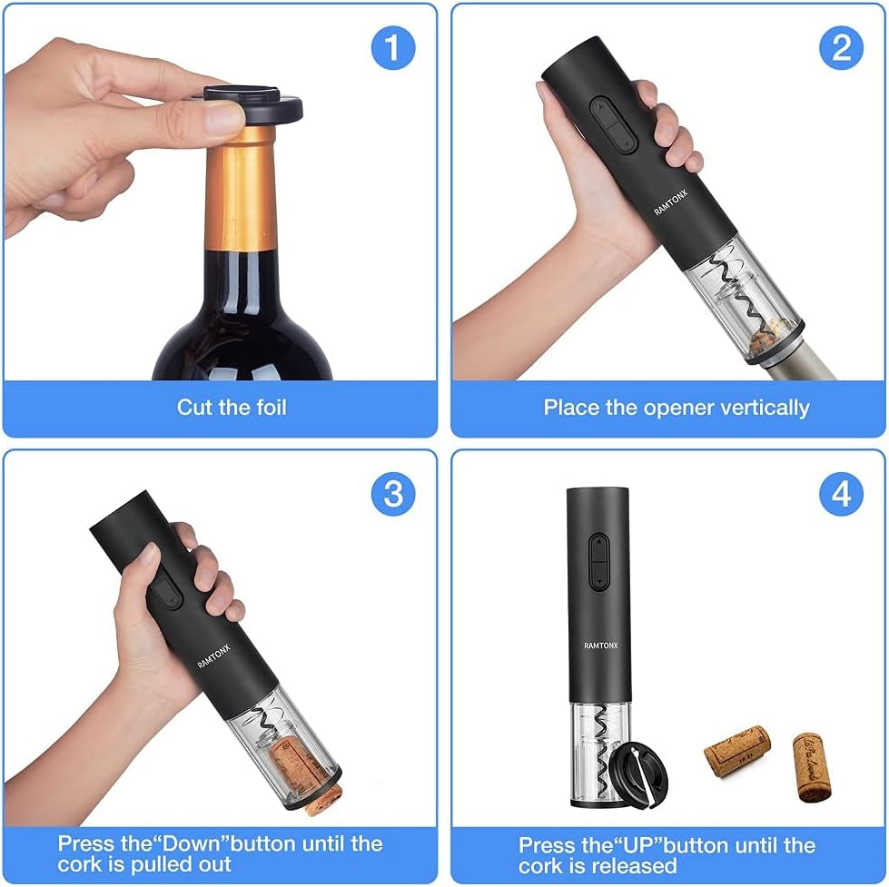 Zap the Corks: The Wine Bottle Houdini with Cutter, Gift for Earthlings Who Like to Party and Drink Like Royalty!