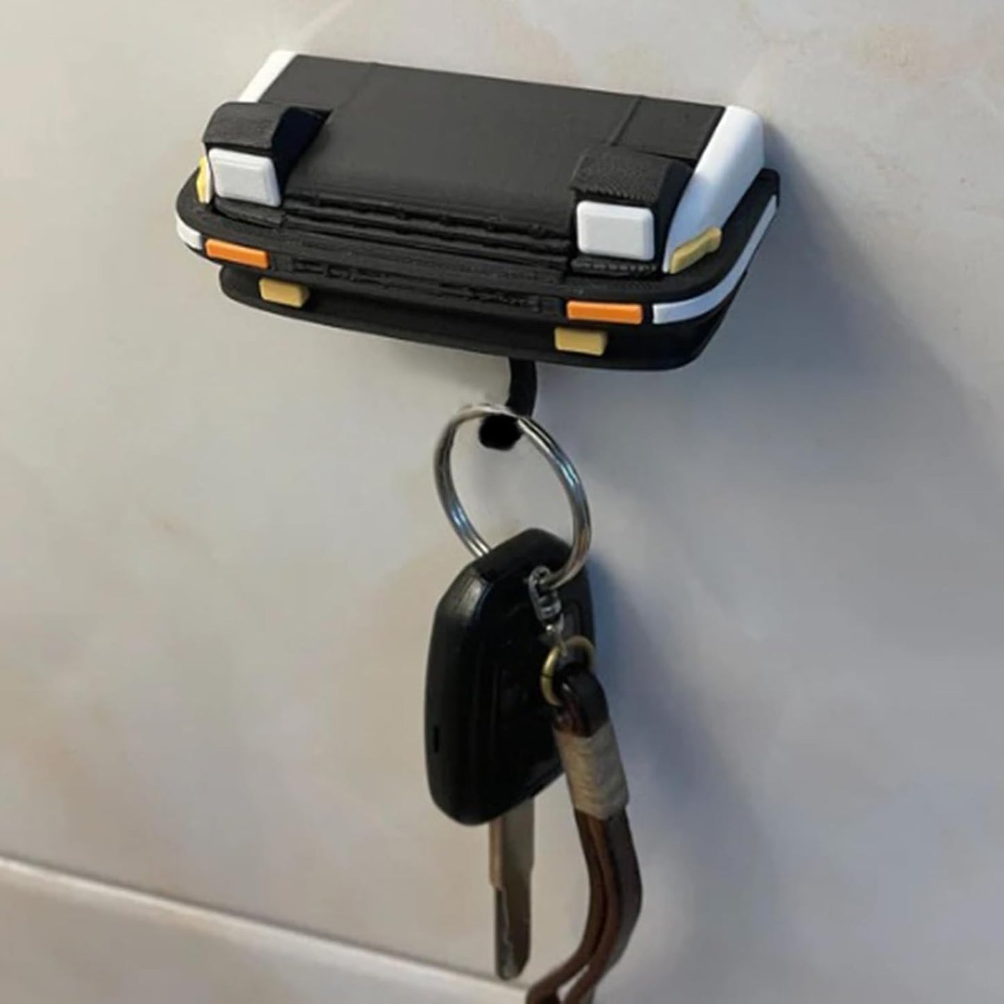 Car Open Headlights Key Holder Wall Mount Vintage Key Hangers Portable Key Hooks for Hallway Entrance Kitchen Key Holder