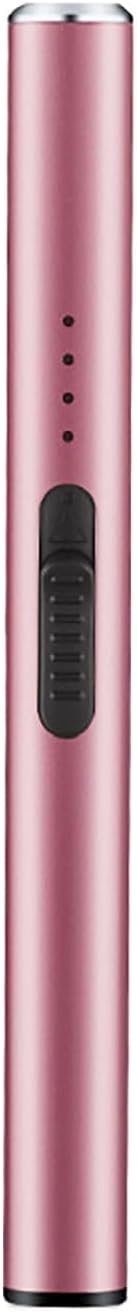 Rechargeable Electric Candle Lighter - Windproof Plasma Arc Lighter, Flameless USB Lighter, Cool Electric Lighters, Unique for Women, Great for Candles, BBQ, Camping & Home Use
