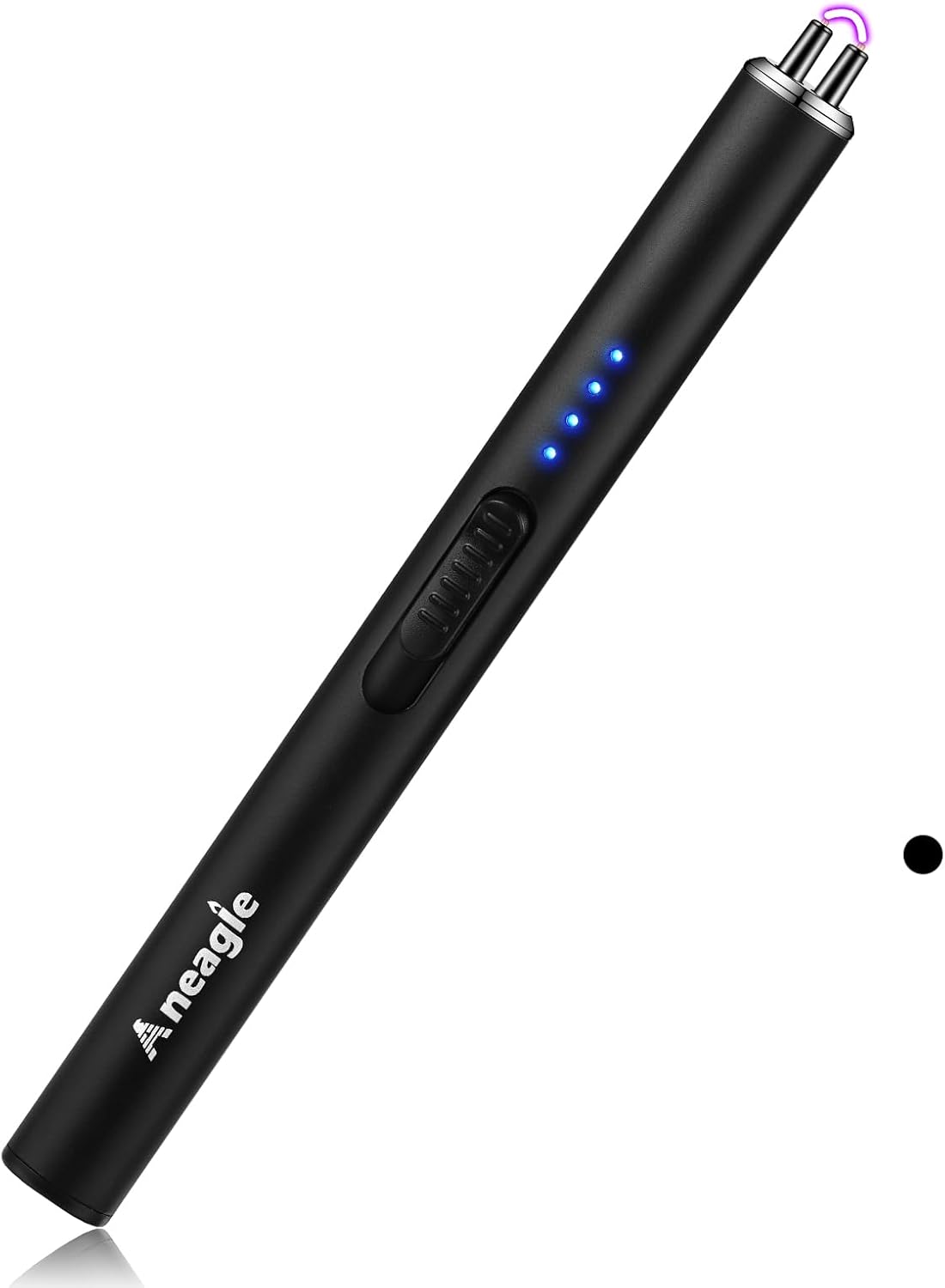 Electric Candle Lighter Upgraded USB Type C Rechargeable Candle Lighter Windproof Flameless Plasma and LED Battery Display Arc Safety Candle Lighter for Candle Grill Camping