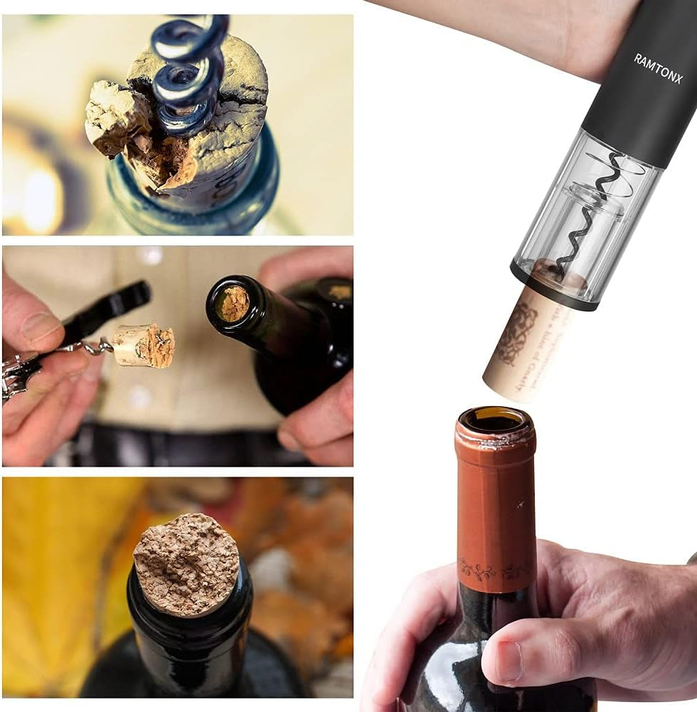 Zap the Corks: The Wine Bottle Houdini with Cutter, Gift for Earthlings Who Like to Party and Drink Like Royalty!