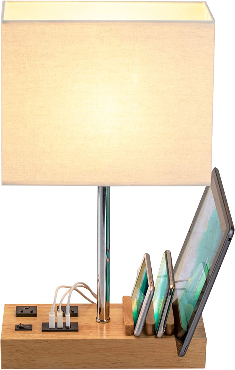 Illuminate Your Life While Charging Everything Under the Sun: The Lamp That Doubles as a DIY Phone Stand with Extra Juice Stations!