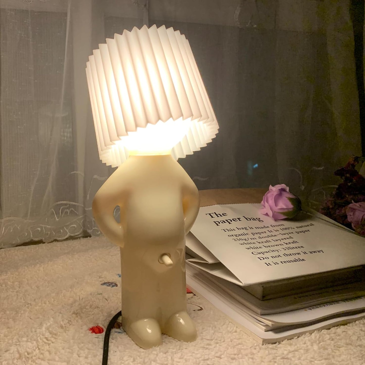 White Elephant Gifts for Adults, 2 Modes of Multi-Color Lighting and Fixed Lighting, Gag Gifts Funny Adult, Funny Christmas Gifts for Men Women Boyfriend Girlfriend, Valentines