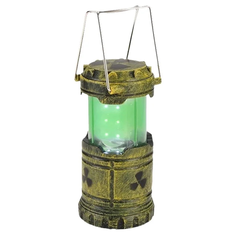 Mini Nuclear Reactor Lantern Toy Handheld Lamp Portable Retro Camping Lamp Home Outdoor Decor Birthday Gift Cosplay Props