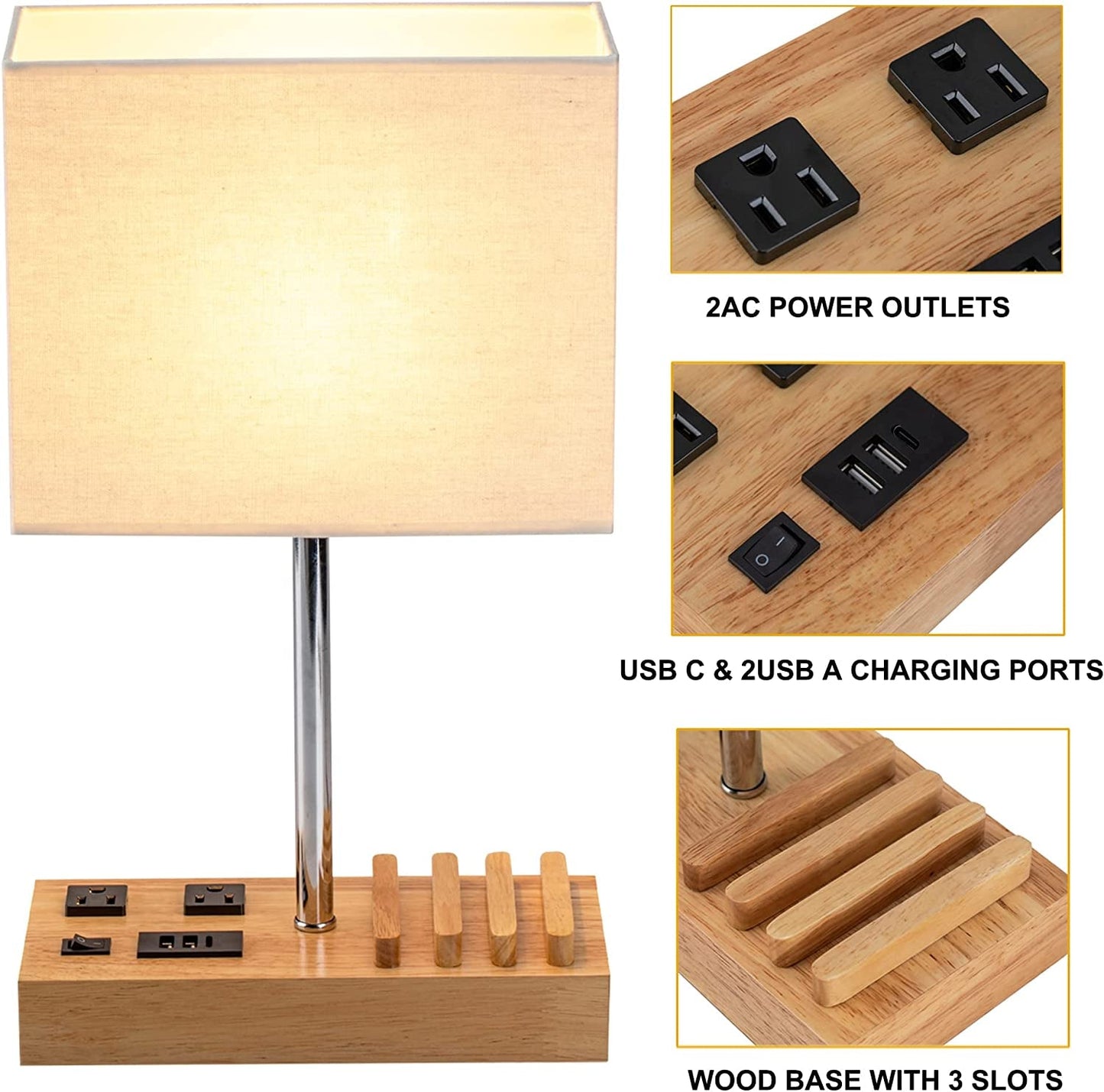 Illuminate Your Life While Charging Everything Under the Sun: The Lamp That Doubles as a DIY Phone Stand with Extra Juice Stations!