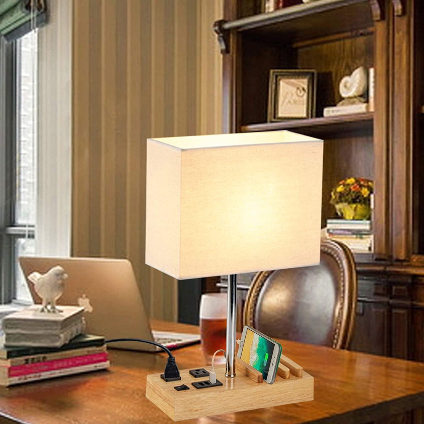 Illuminate Your Life While Charging Everything Under the Sun: The Lamp That Doubles as a DIY Phone Stand with Extra Juice Stations!