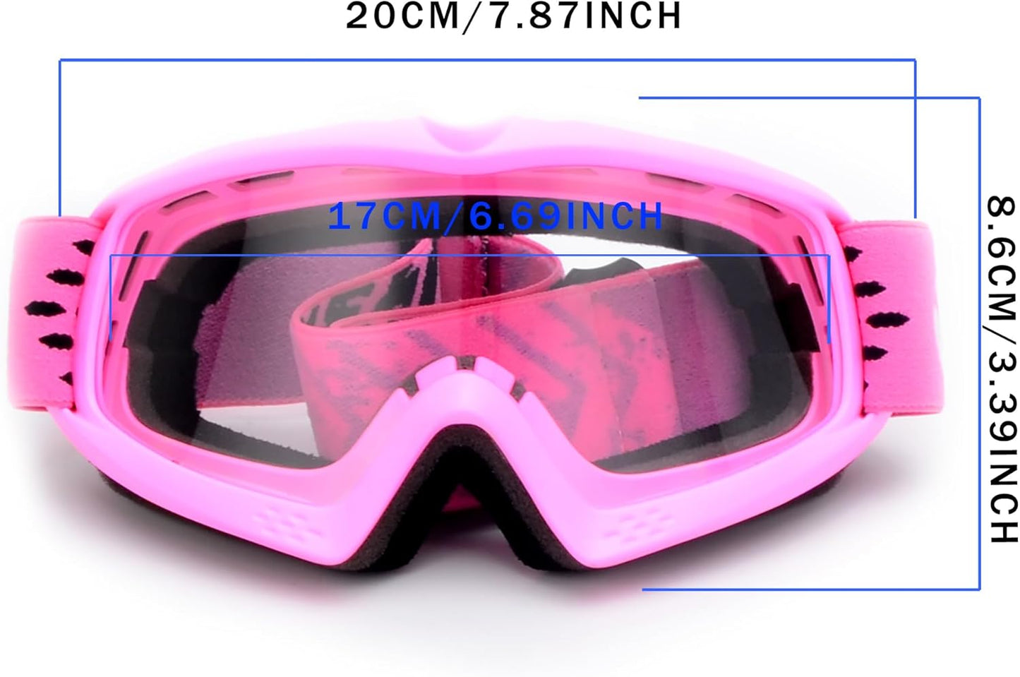 Kids Teens Child Youth ATV Goggles Dirt Bike Goggles Motorcycle Motocross Off-Road Goggle
