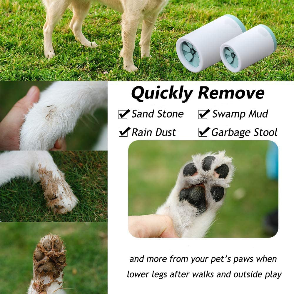 Paw-some Portable Paw Spa for Pooch and Purr-fect Pets – For When They Think Muddy Means Fashionable!