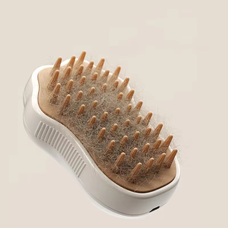 Furry Friends' Spa Day: The Triple Threat Hair Tamer - Brush, Spray, and Pamper with Purr-fect Precision!
