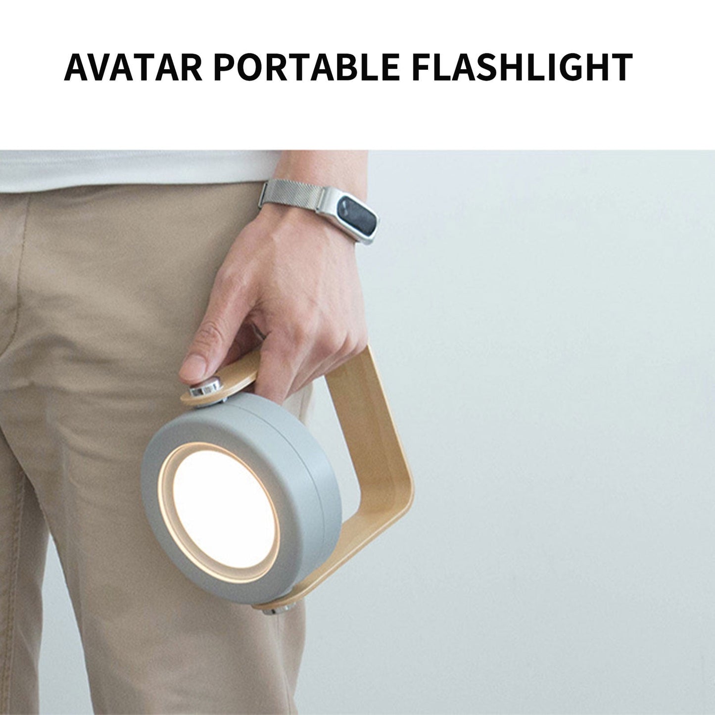 4-In-1 Foldable LED Table Lamp, USB Rechargeable, Portable Lantern Light with Adjustable Brightness, Multipurpose Outdoor Camping LED Lantern and Flashlight. Gray