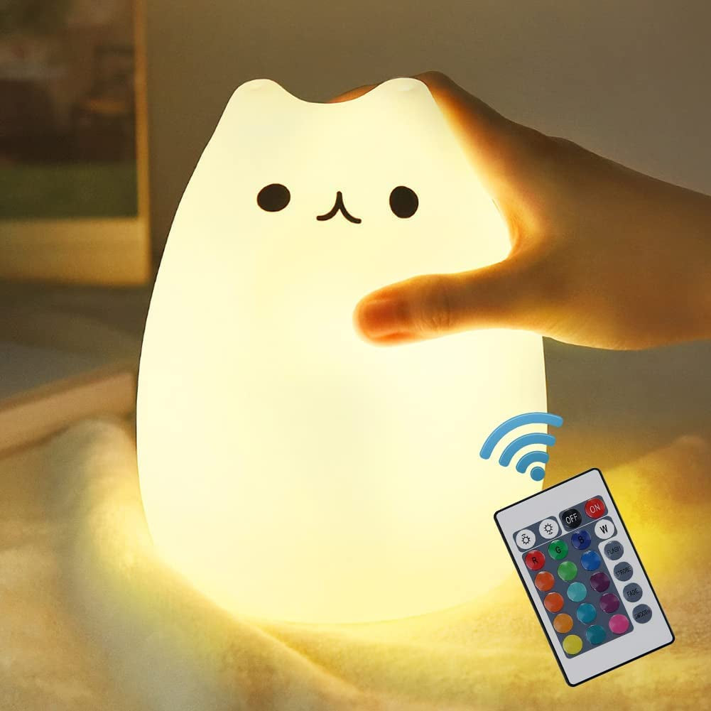 Feline Fabulous: The Purr-fect Remote-Controlled Glow Kitty Squad for Tiny Humans – Rechargeable Kawaii Cuteness in a Spunky 4-Pack!