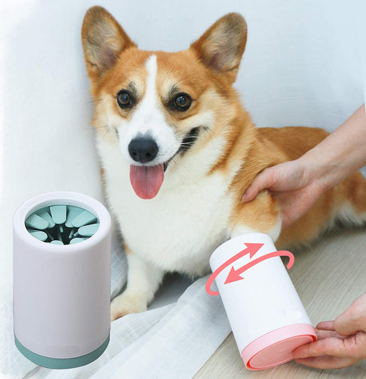 Paw-some Portable Paw Spa for Pooch and Purr-fect Pets – For When They Think Muddy Means Fashionable!