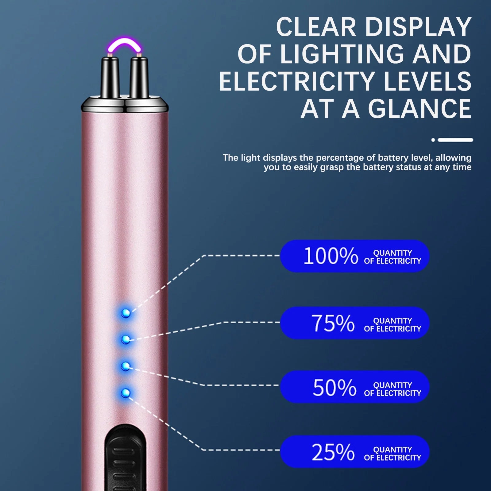 Lighter,Gradual Ignition Gun,Charging Igniter,Electronic Lighter,Aromatherapy Candle,Gas Stove,A,