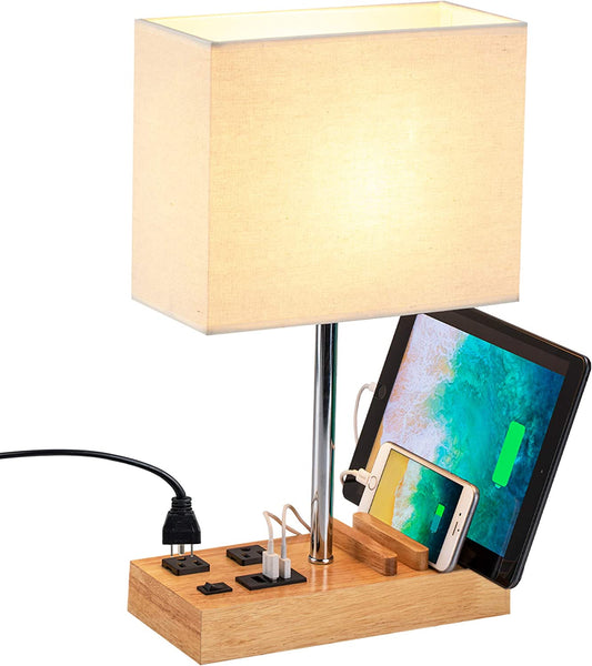 Illuminate Your Life While Charging Everything Under the Sun: The Lamp That Doubles as a DIY Phone Stand with Extra Juice Stations!