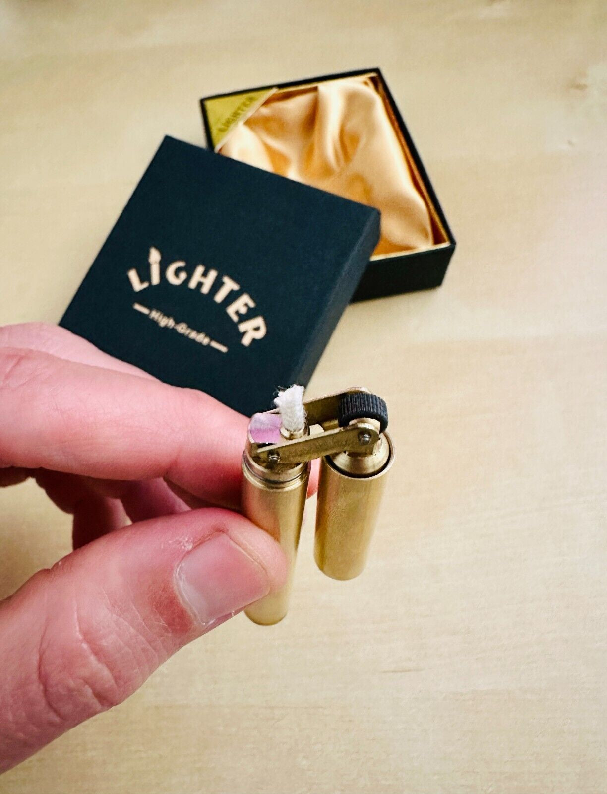 Lighter, Kerosene Copper Lighter, Stick Lighter, Windproof Brass Lighter USA